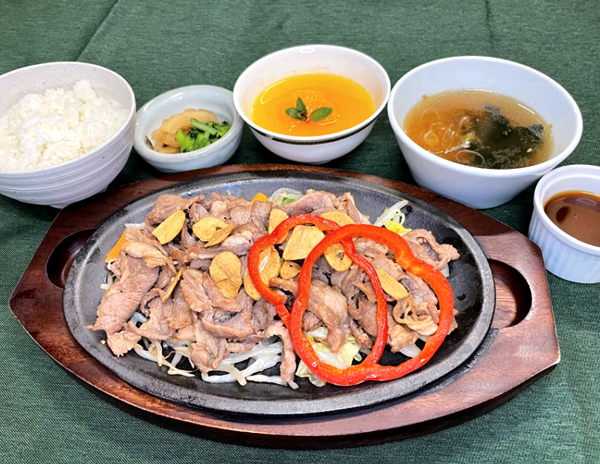 ジンギスカン定食
